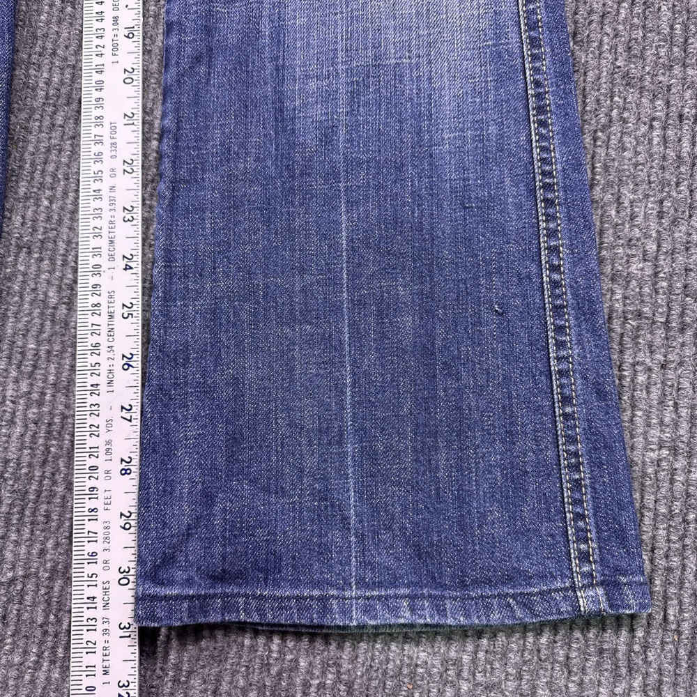 7 For All Mankind Bootcut 30X31 Medium Wash Jeans VTG   low rise - Picture 5 of 11